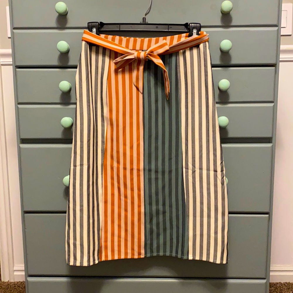 Roolee Striped Skirt!!